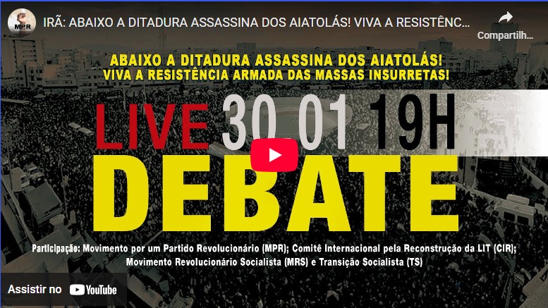 Abaixo a ditadura assassina dos aiatolás!