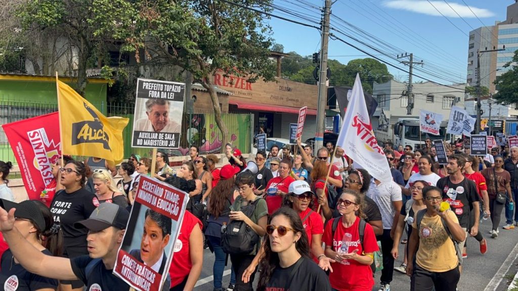 Solidariedade à greve dos trabalhadores da Prefeitura de Florianópolis