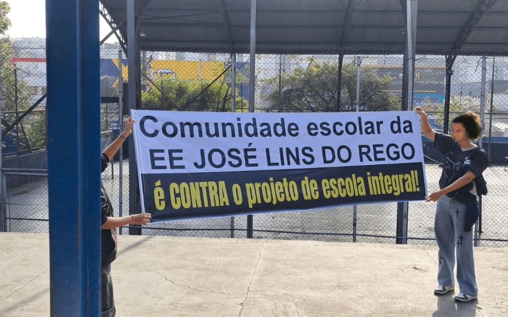 A comunidade escolar da zona sul derrotou Tarcísio